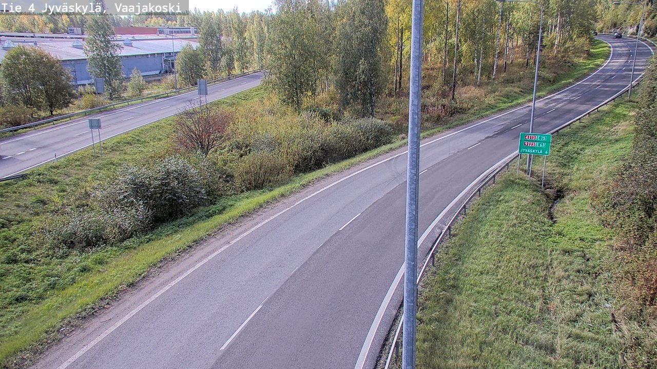 Kelikamerat Kuva Tie 4 Jyväskylä, Vaajakoski, Jyväskylä, Keski-Suomi
