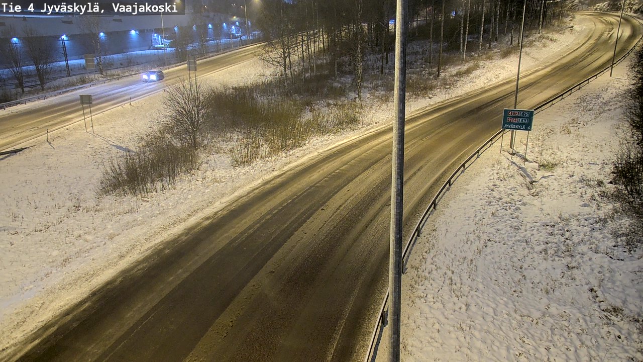 Kelikamerat Kuva Tie 4 Jyväskylä, Vaajakoski, Jyväskylä, Keski-Suomi