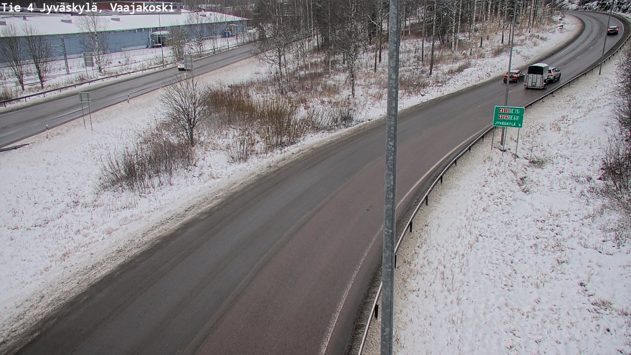 Kelikamerat Kuva Tie 4 Jyväskylä, Vaajakoski, Jyväskylä, Keski-Suomi