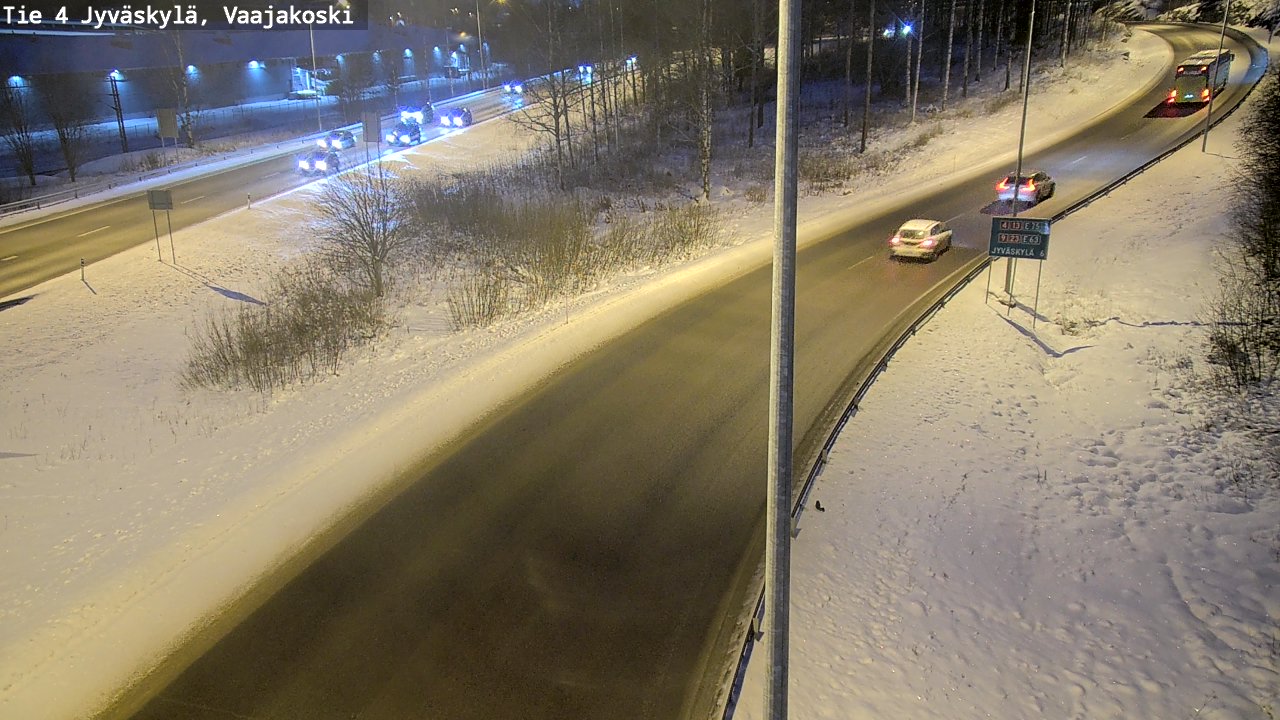 Kelikamerat Kuva Tie 4 Jyväskylä, Vaajakoski, Jyväskylä, Keski-Suomi