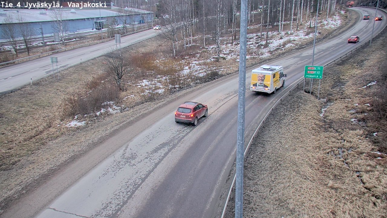 Kelikamerat Kuva Tie 4 Jyväskylä, Vaajakoski, Jyväskylä, Keski-Suomi