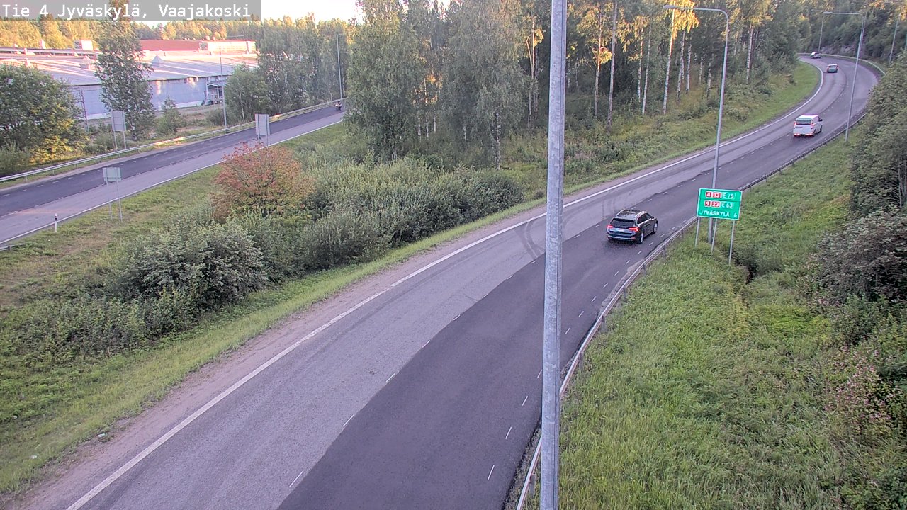 Kelikamerat Kuva Tie 4 Jyväskylä, Vaajakoski, Jyväskylä, Keski-Suomi