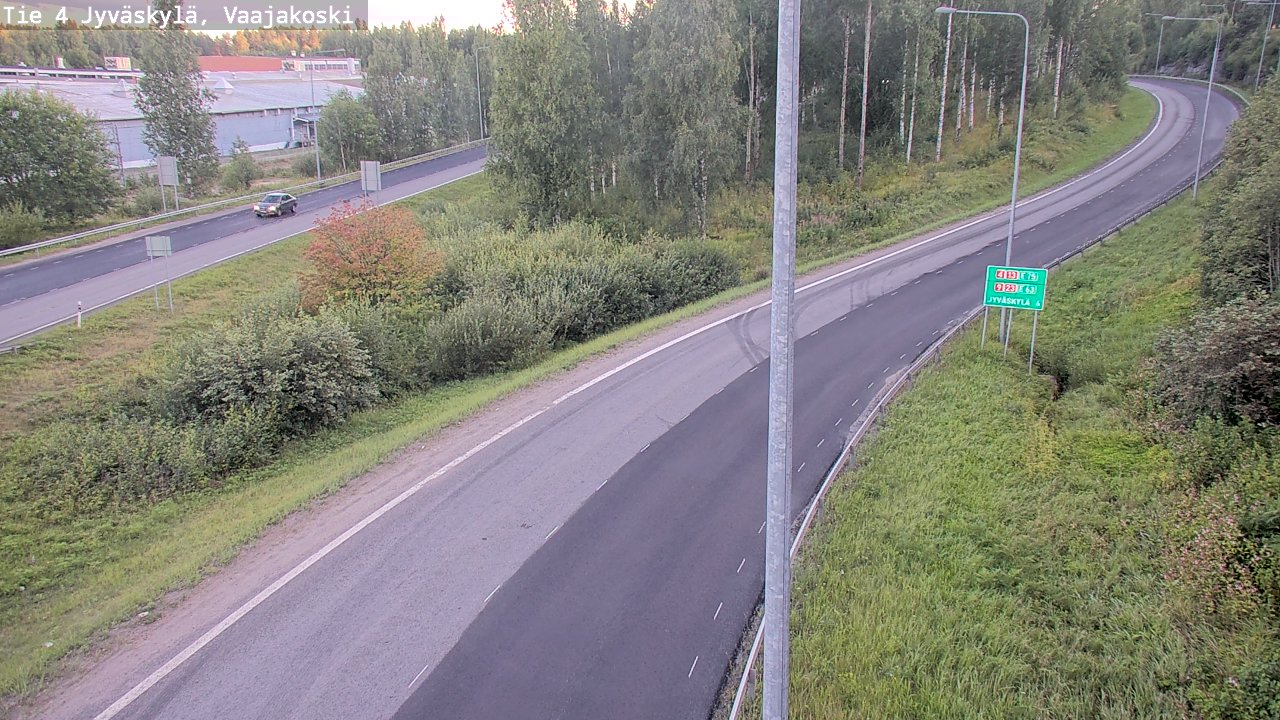Kelikamerat Kuva Tie 4 Jyväskylä, Vaajakoski, Jyväskylä, Keski-Suomi
