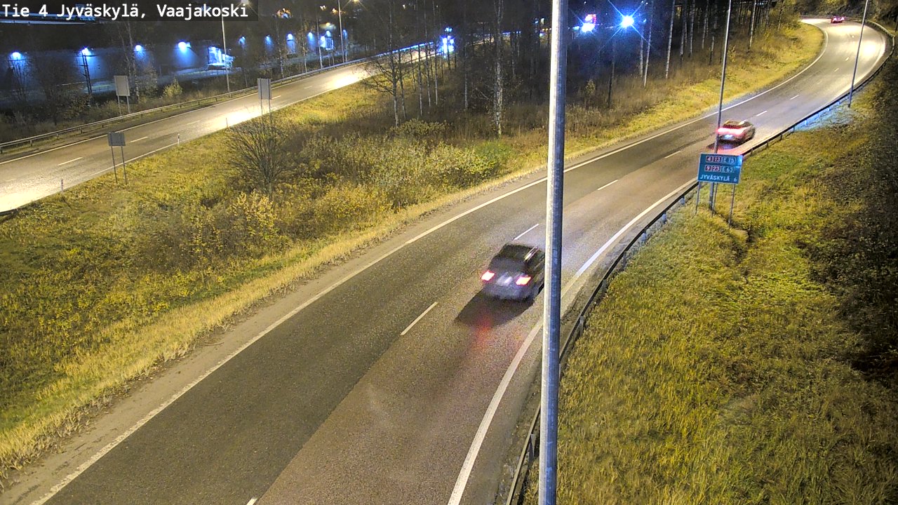 Kelikamerat Kuva Tie 4 Jyväskylä, Vaajakoski, Jyväskylä, Keski-Suomi