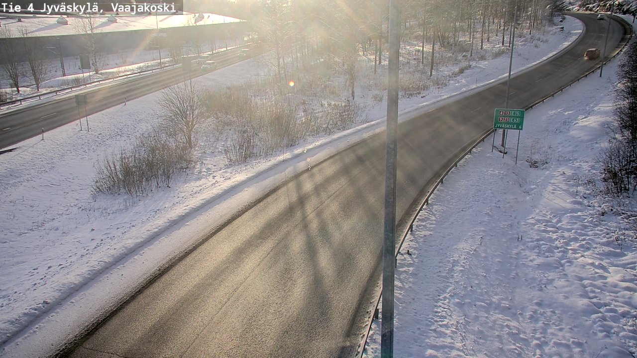 Kelikamerat Kuva Tie 4 Jyväskylä, Vaajakoski, Jyväskylä, Keski-Suomi