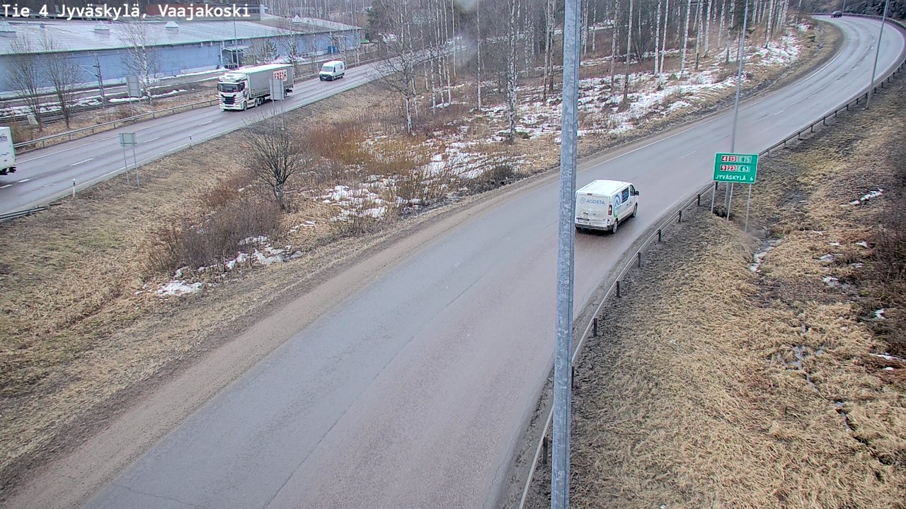 Kelikamerat Kuva Tie 4 Jyväskylä, Vaajakoski, Jyväskylä, Keski-Suomi