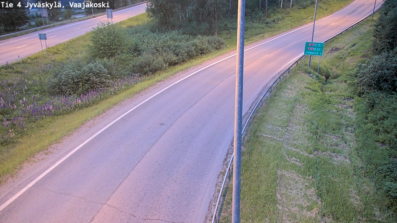 Kelikamerat Kuva Tie 4 Jyväskylä, Vaajakoski, Jyväskylä, Keski-Suomi