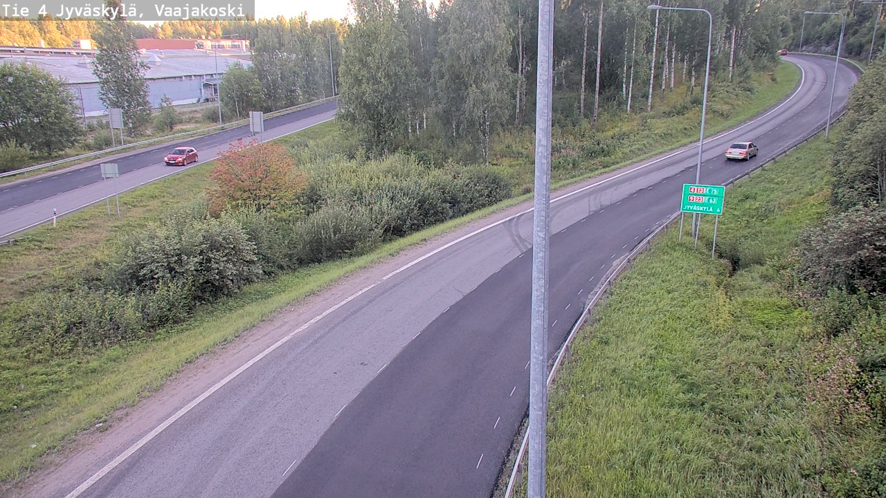 Kelikamerat Kuva Tie 4 Jyväskylä, Vaajakoski, Jyväskylä, Keski-Suomi