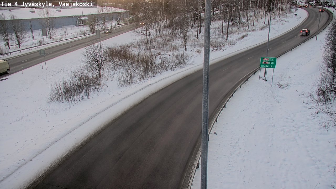 Kelikamerat Kuva Tie 4 Jyväskylä, Vaajakoski, Jyväskylä, Keski-Suomi