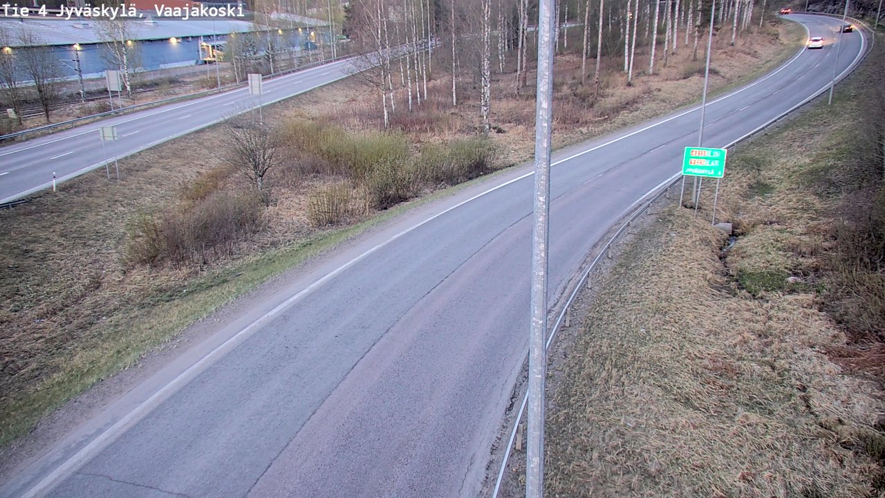 Weather Camera Image Road 4 Jyväskylä, Vaajakoski, Jyväskylä, Keski-Suomi