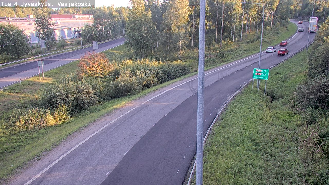 Kelikamerat Kuva Tie 4 Jyväskylä, Vaajakoski, Jyväskylä, Keski-Suomi