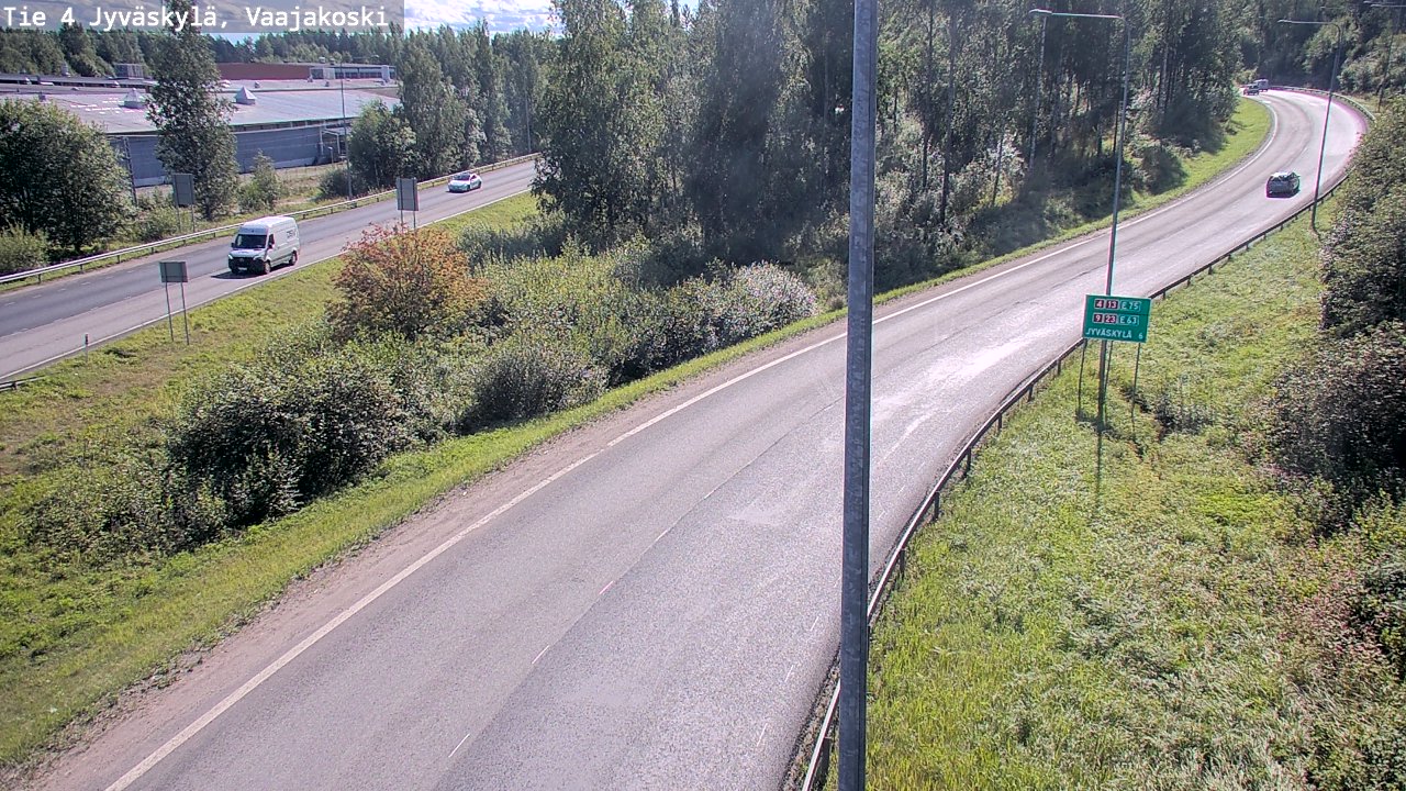 Kelikamerat Kuva Tie 4 Jyväskylä, Vaajakoski, Jyväskylä, Keski-Suomi
