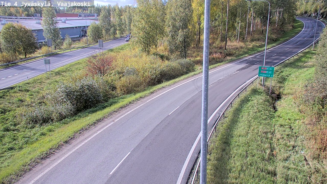 Kelikamerat Kuva Tie 4 Jyväskylä, Vaajakoski, Jyväskylä, Keski-Suomi