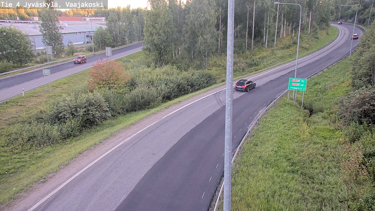 Kelikamerat Kuva Tie 4 Jyväskylä, Vaajakoski, Jyväskylä, Keski-Suomi