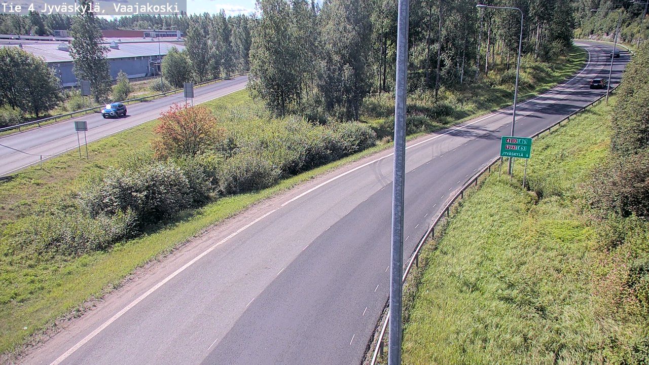 Kelikamerat Kuva Tie 4 Jyväskylä, Vaajakoski, Jyväskylä, Keski-Suomi