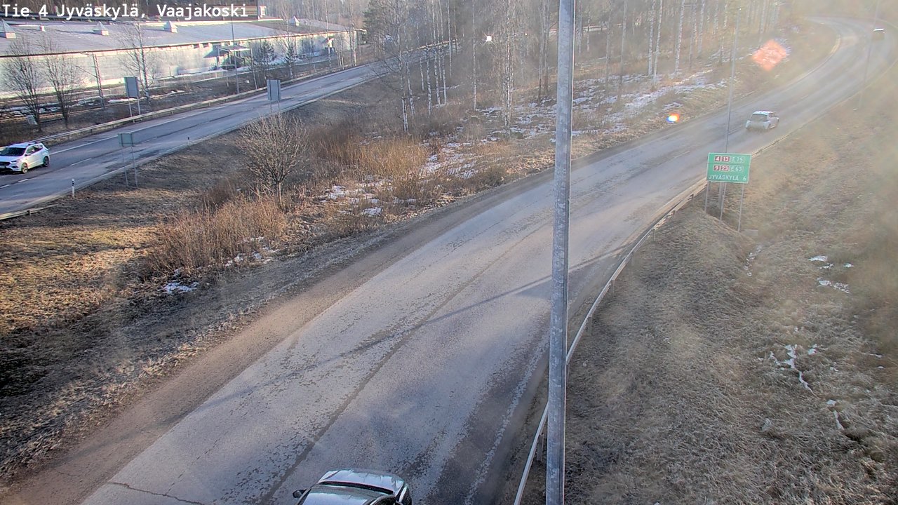 Weather Camera Image Road 4 Jyväskylä, Vaajakoski, Jyväskylä, Keski-Suomi