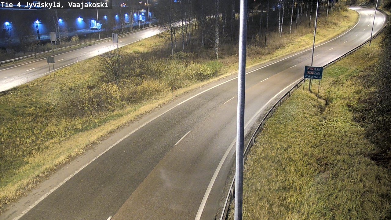 Kelikamerat Kuva Tie 4 Jyväskylä, Vaajakoski, Jyväskylä, Keski-Suomi