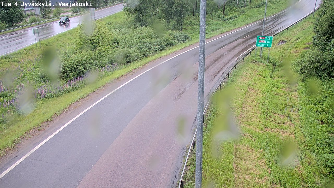 Kelikamerat Kuva Tie 4 Jyväskylä, Vaajakoski, Jyväskylä, Keski-Suomi