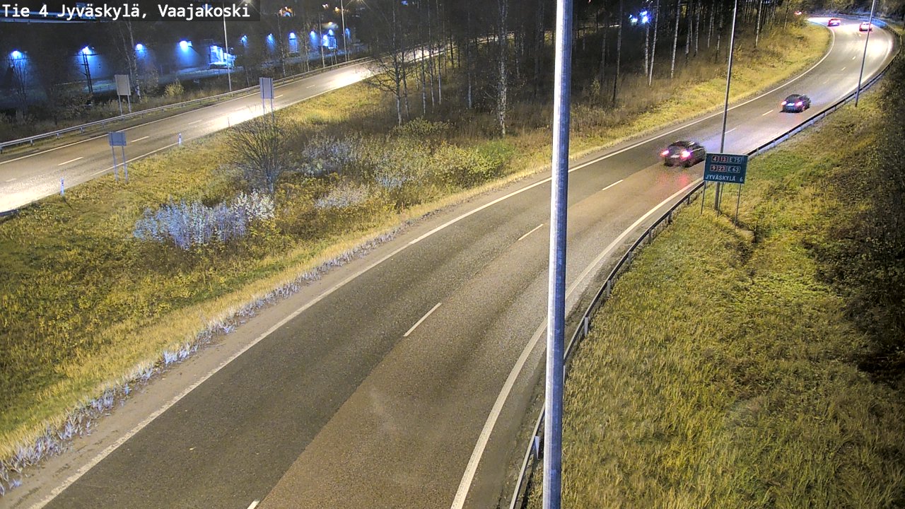 Kelikamerat Kuva Tie 4 Jyväskylä, Vaajakoski, Jyväskylä, Keski-Suomi