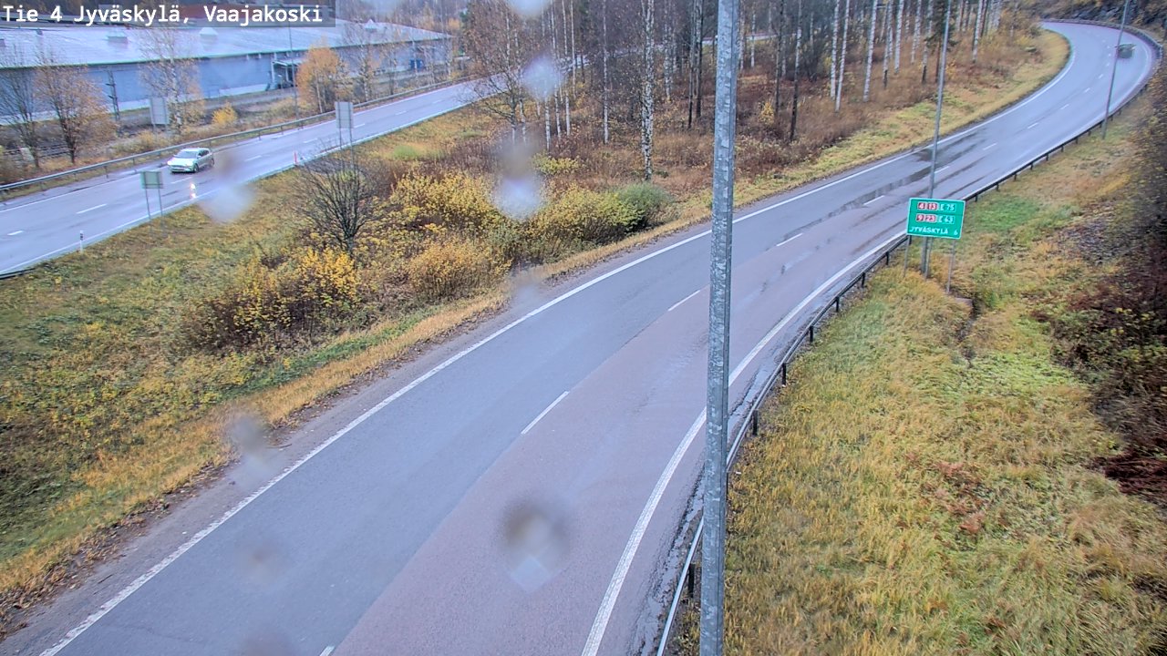 Kelikamerat Kuva Tie 4 Jyväskylä, Vaajakoski, Jyväskylä, Keski-Suomi