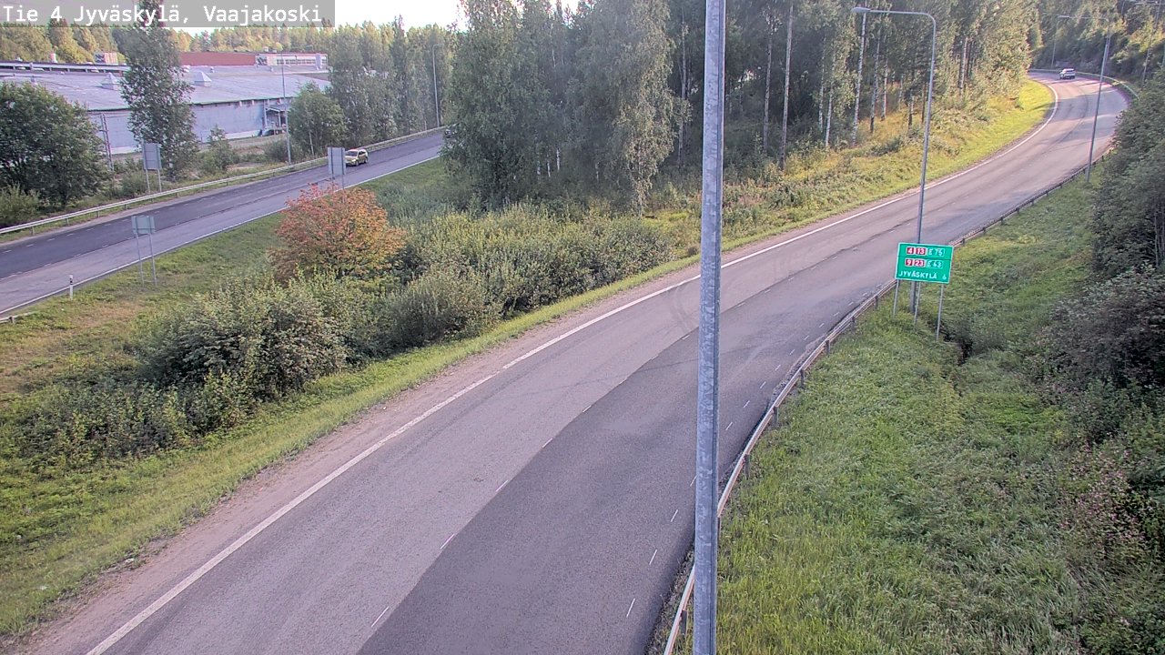 Kelikamerat Kuva Tie 4 Jyväskylä, Vaajakoski, Jyväskylä, Keski-Suomi