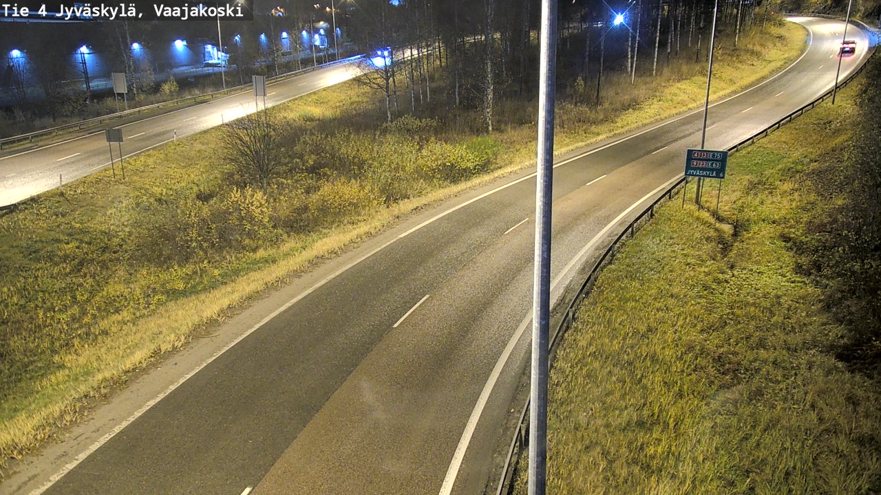 Kelikamerat Kuva Tie 4 Jyväskylä, Vaajakoski, Jyväskylä, Keski-Suomi