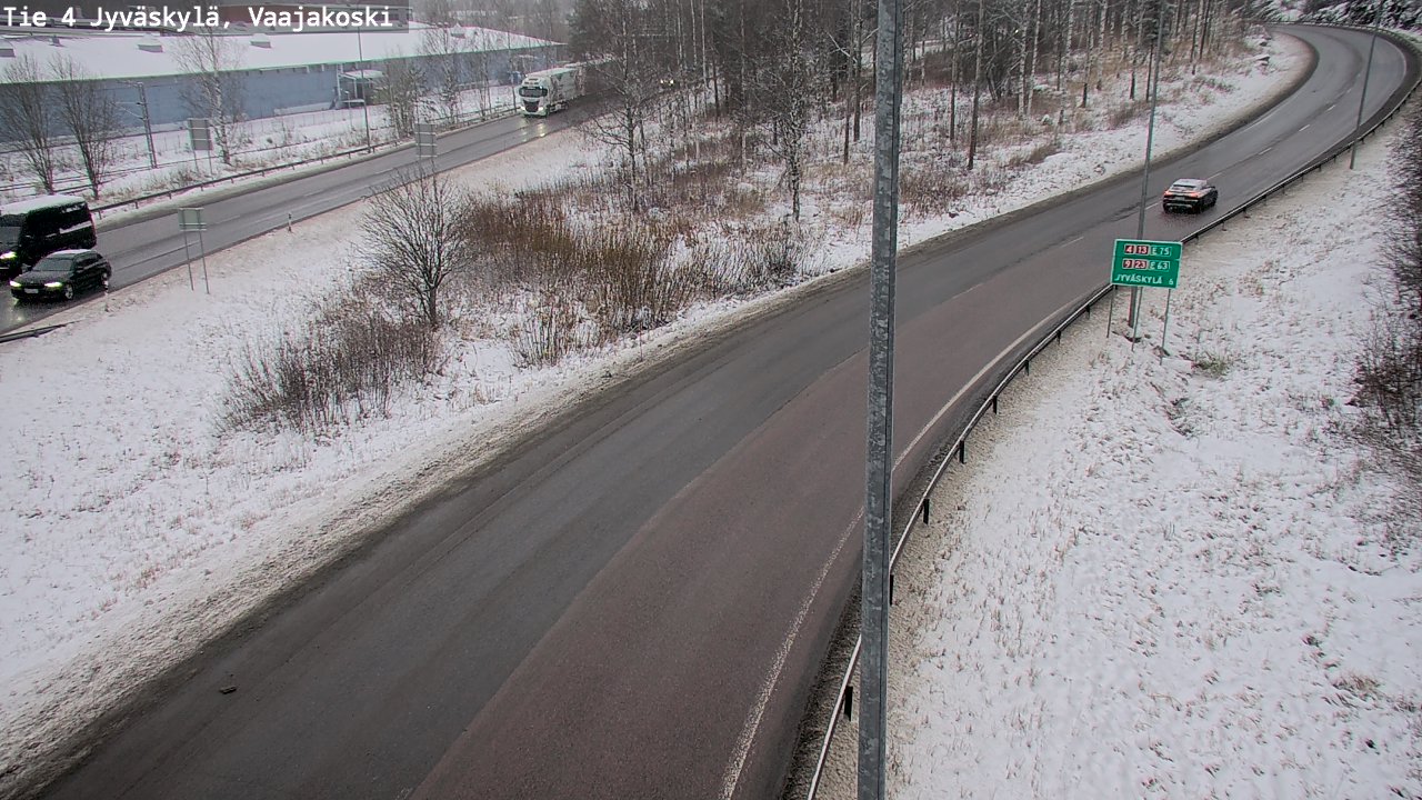 Kelikamerat Kuva Tie 4 Jyväskylä, Vaajakoski, Jyväskylä, Keski-Suomi