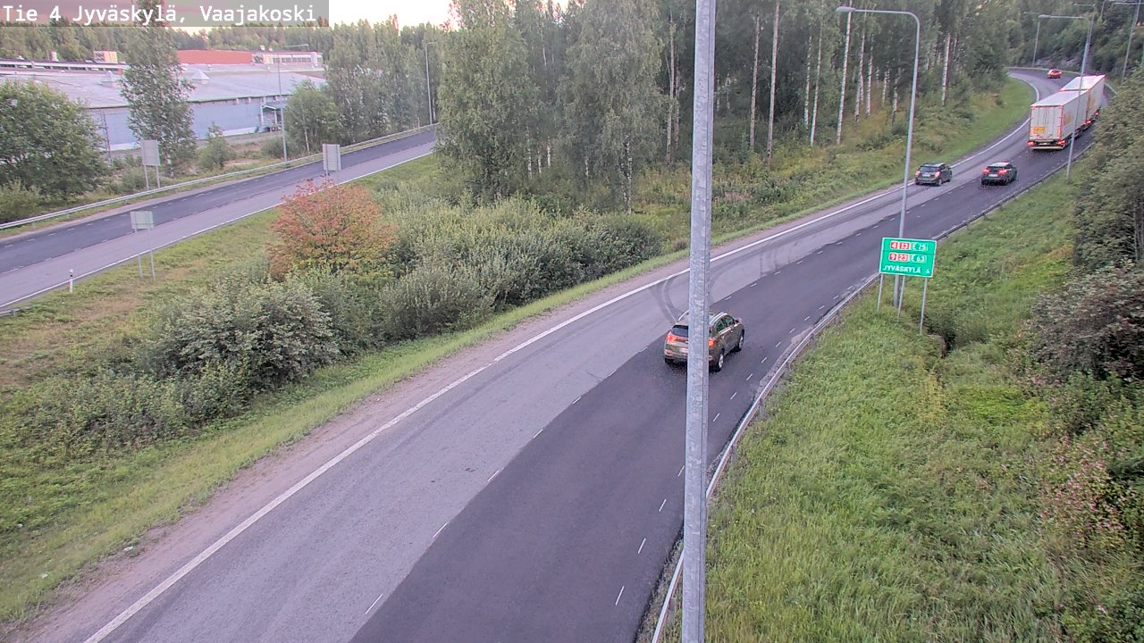 Kelikamerat Kuva Tie 4 Jyväskylä, Vaajakoski, Jyväskylä, Keski-Suomi