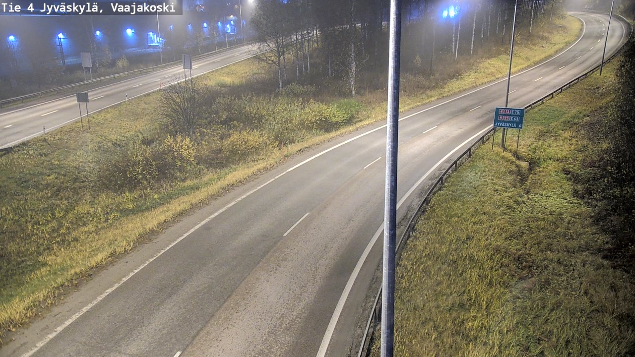 Kelikamerat Kuva Tie 4 Jyväskylä, Vaajakoski, Jyväskylä, Keski-Suomi