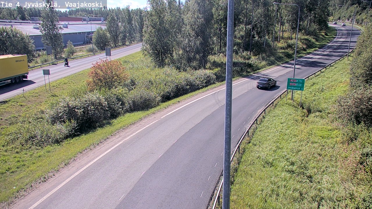 Kelikamerat Kuva Tie 4 Jyväskylä, Vaajakoski, Jyväskylä, Keski-Suomi