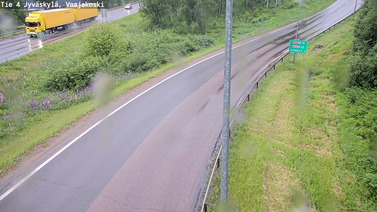 Kelikamerat Kuva Tie 4 Jyväskylä, Vaajakoski, Jyväskylä, Keski-Suomi