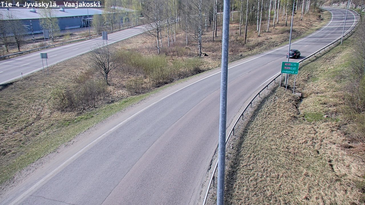 Kelikamerat Kuva Tie 4 Jyväskylä, Vaajakoski, Jyväskylä, Keski-Suomi