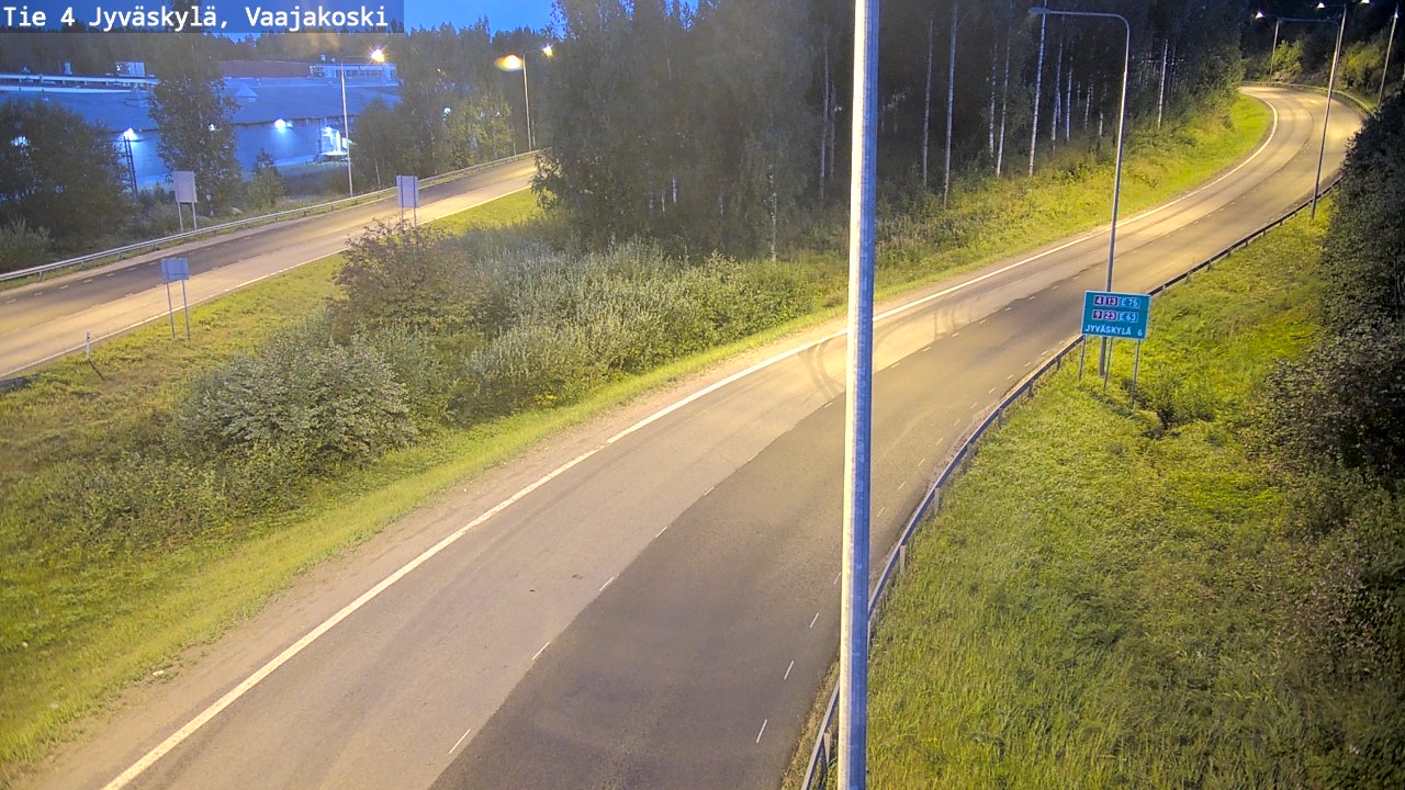 Kelikamerat Kuva Tie 4 Jyväskylä, Vaajakoski, Jyväskylä, Keski-Suomi