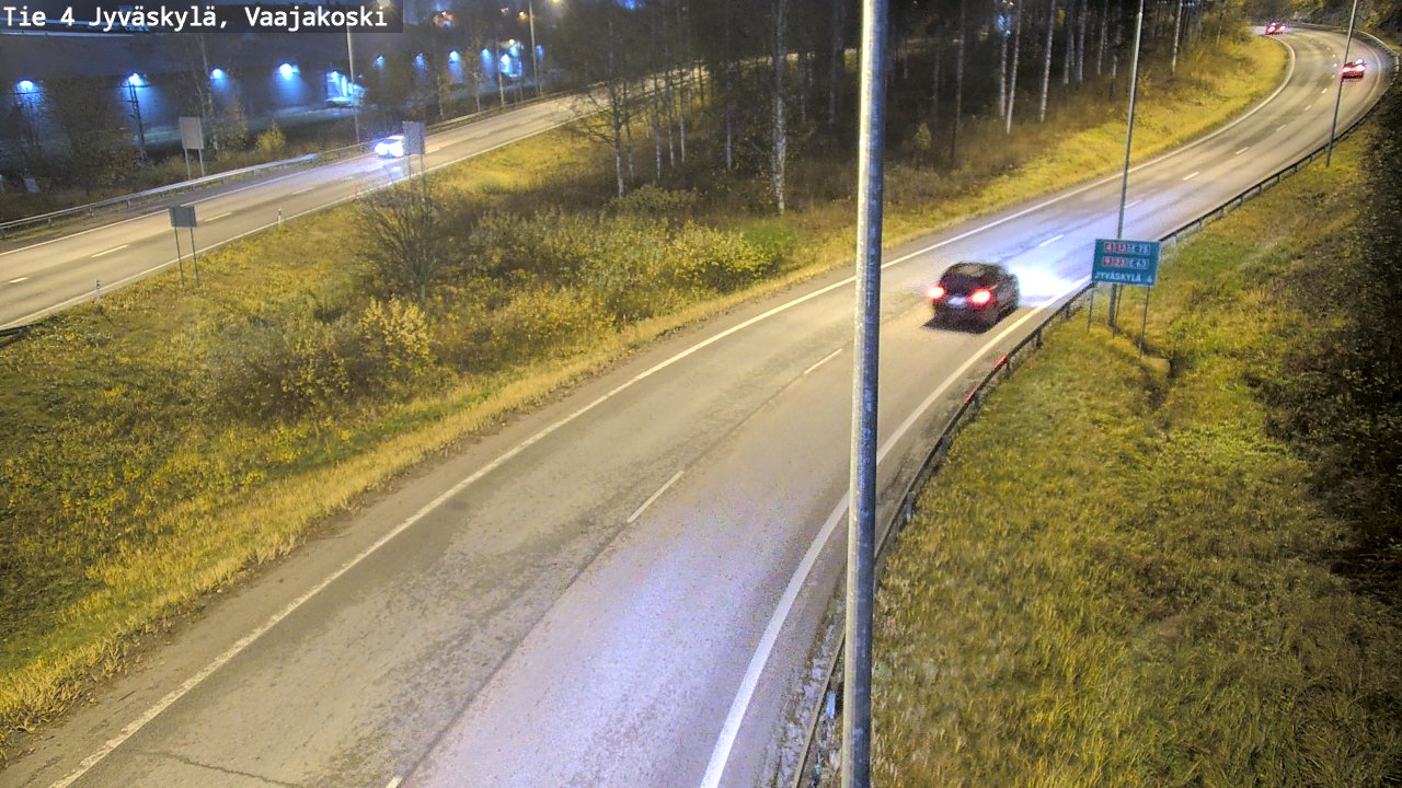 Kelikamerat Kuva Tie 4 Jyväskylä, Vaajakoski, Jyväskylä, Keski-Suomi