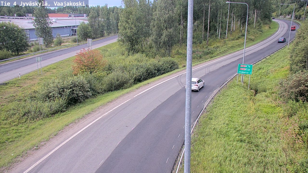 Weather Camera Image Road 4 Jyväskylä, Vaajakoski, Jyväskylä, Keski-Suomi