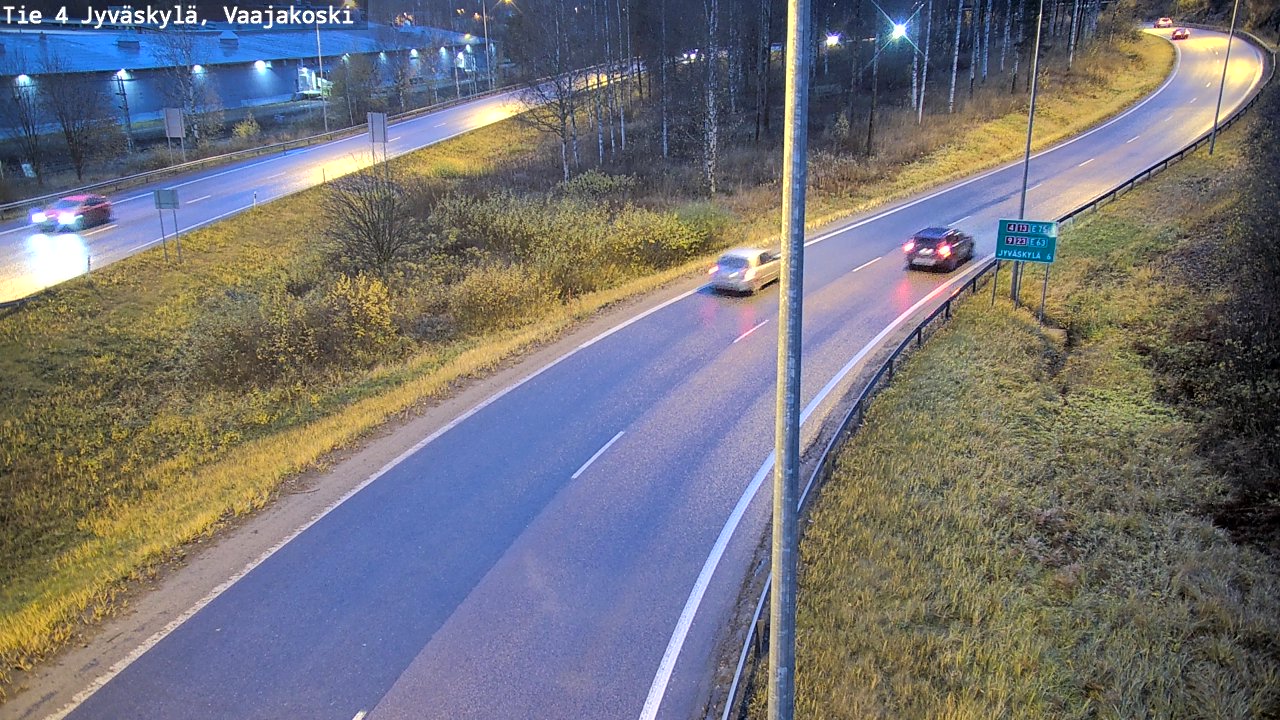 Kelikamerat Kuva Tie 4 Jyväskylä, Vaajakoski, Jyväskylä, Keski-Suomi