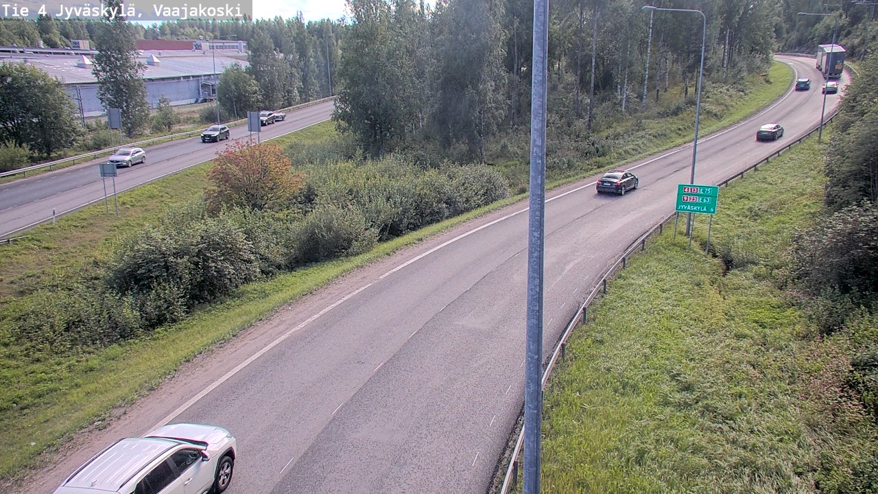 Kelikamerat Kuva Tie 4 Jyväskylä, Vaajakoski, Jyväskylä, Keski-Suomi