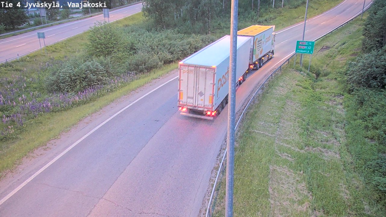 Kelikamerat Kuva Tie 4 Jyväskylä, Vaajakoski, Jyväskylä, Keski-Suomi