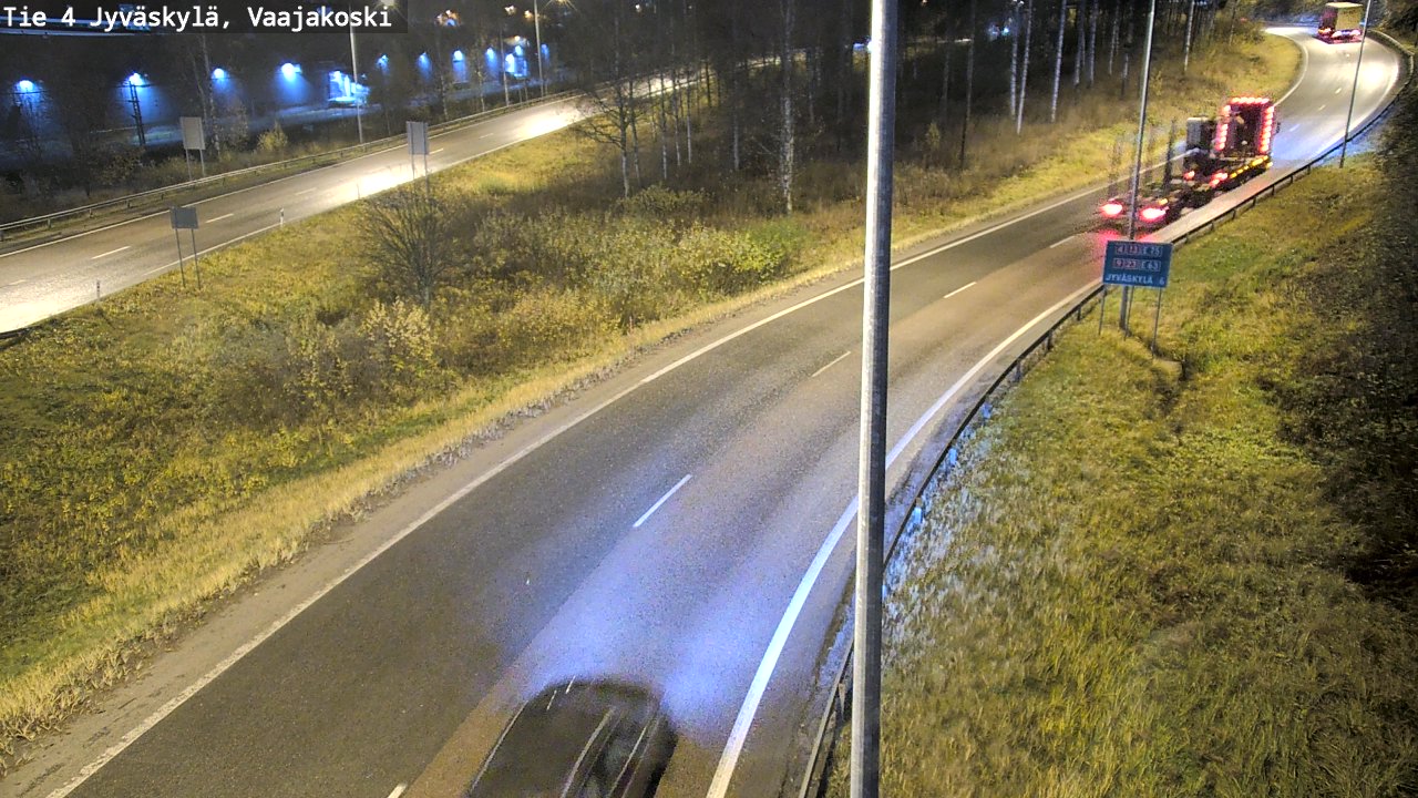 Kelikamerat Kuva Tie 4 Jyväskylä, Vaajakoski, Jyväskylä, Keski-Suomi