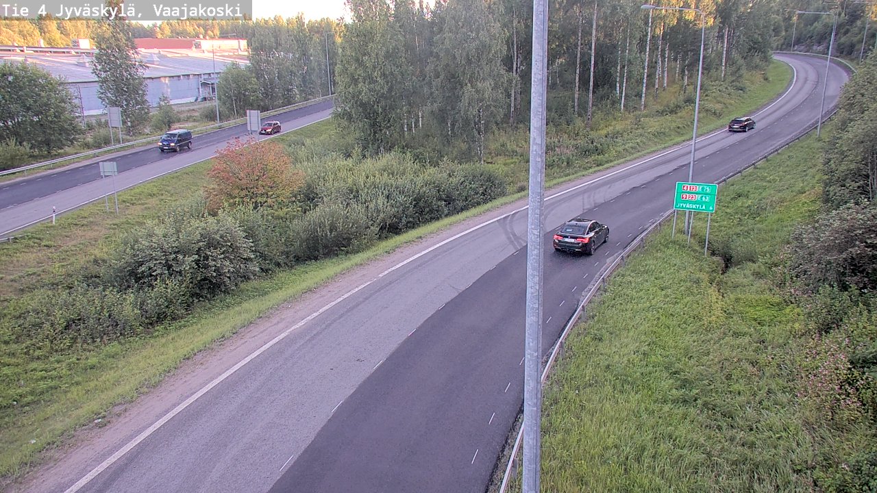 Kelikamerat Kuva Tie 4 Jyväskylä, Vaajakoski, Jyväskylä, Keski-Suomi