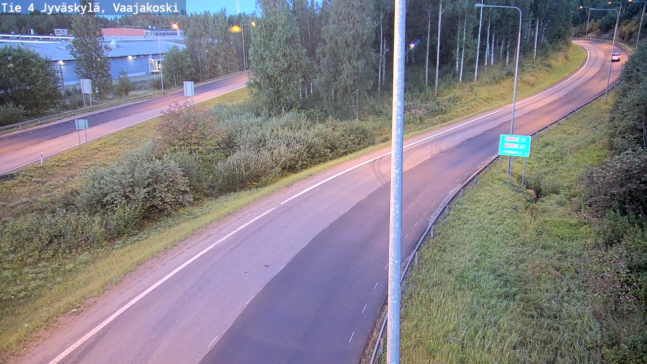 Kelikamerat Kuva Tie 4 Jyväskylä, Vaajakoski, Jyväskylä, Keski-Suomi