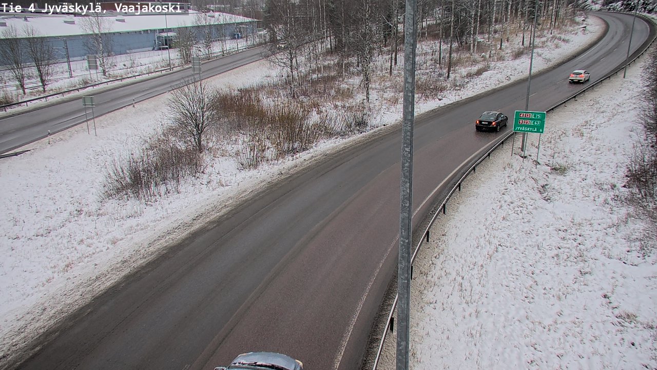 Kelikamerat Kuva Tie 4 Jyväskylä, Vaajakoski, Jyväskylä, Keski-Suomi