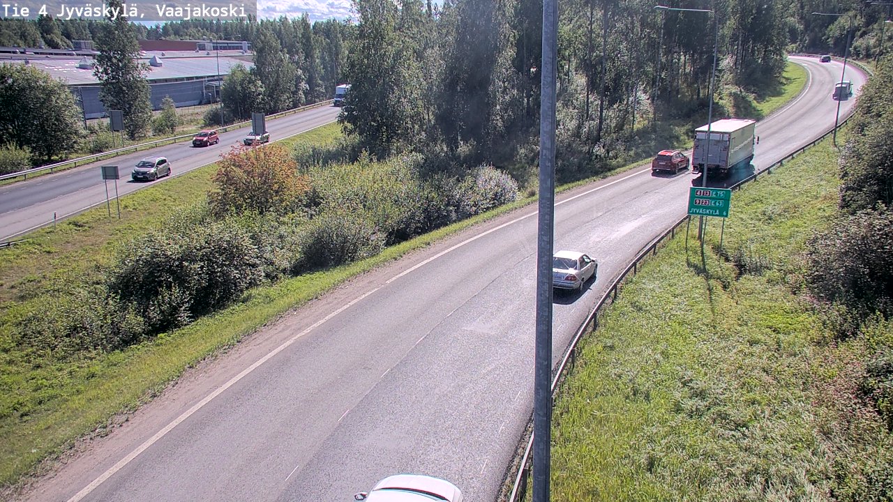 Kelikamerat Kuva Tie 4 Jyväskylä, Vaajakoski, Jyväskylä, Keski-Suomi