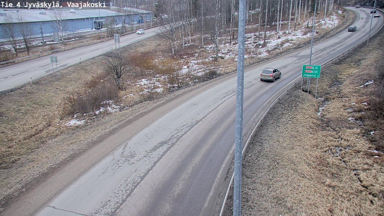 Kelikamerat Kuva Tie 4 Jyväskylä, Vaajakoski, Jyväskylä, Keski-Suomi