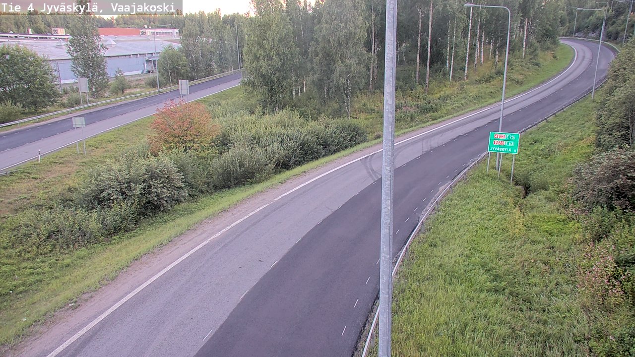 Kelikamerat Kuva Tie 4 Jyväskylä, Vaajakoski, Jyväskylä, Keski-Suomi
