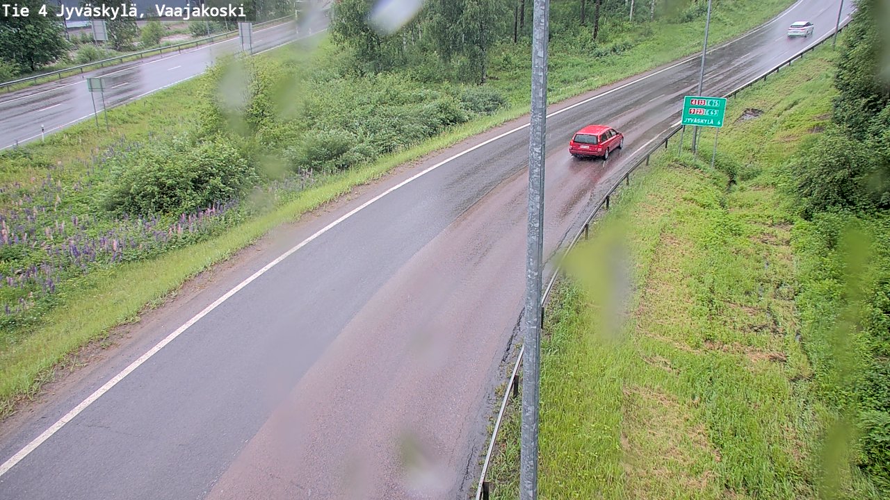Kelikamerat Kuva Tie 4 Jyväskylä, Vaajakoski, Jyväskylä, Keski-Suomi