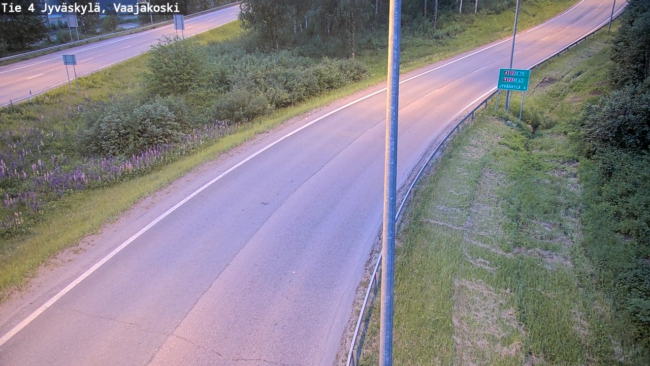 Kelikamerat Kuva Tie 4 Jyväskylä, Vaajakoski, Jyväskylä, Keski-Suomi