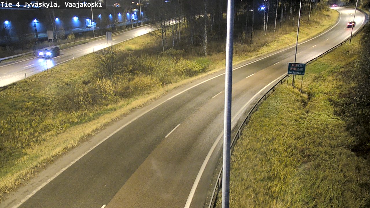 Kelikamerat Kuva Tie 4 Jyväskylä, Vaajakoski, Jyväskylä, Keski-Suomi