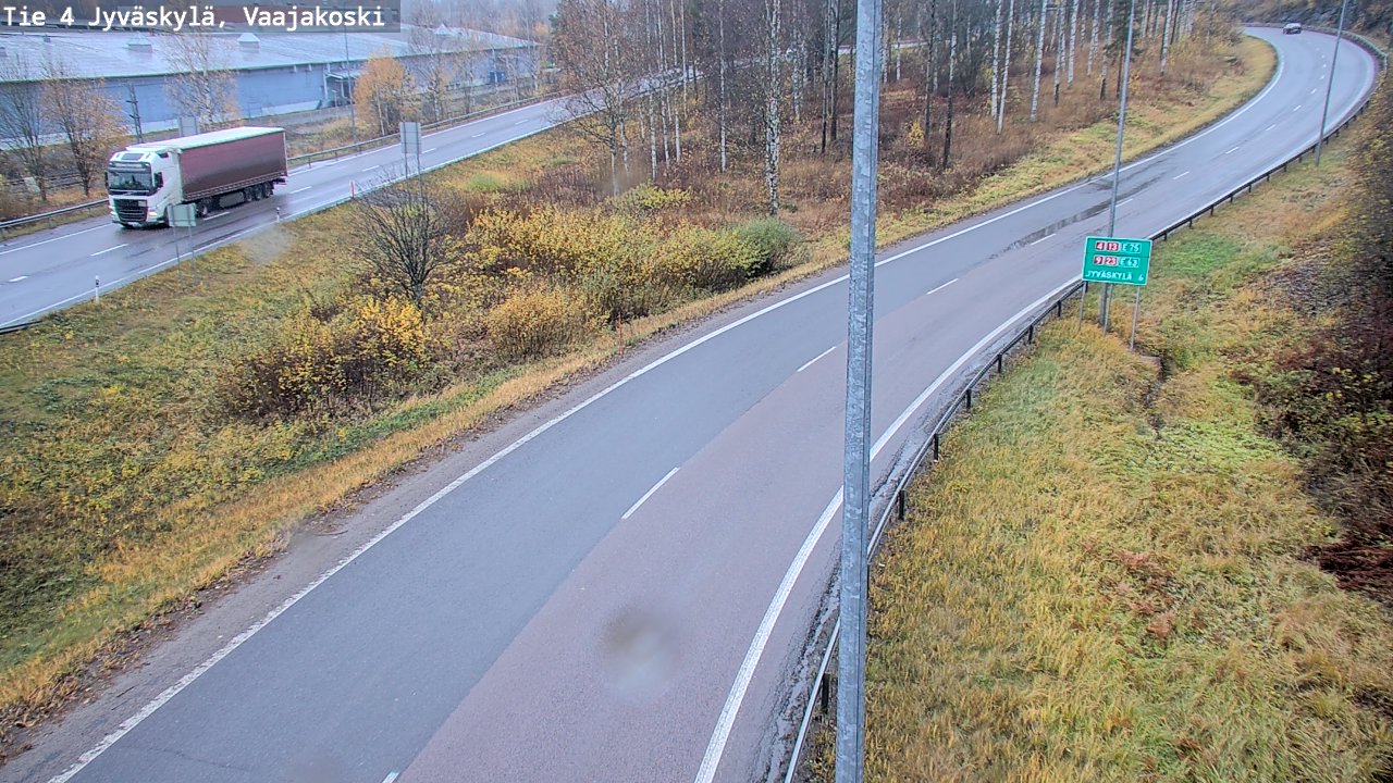 Kelikamerat Kuva Tie 4 Jyväskylä, Vaajakoski, Jyväskylä, Keski-Suomi