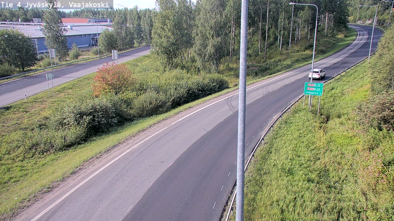 Kelikamerat Kuva Tie 4 Jyväskylä, Vaajakoski, Jyväskylä, Keski-Suomi